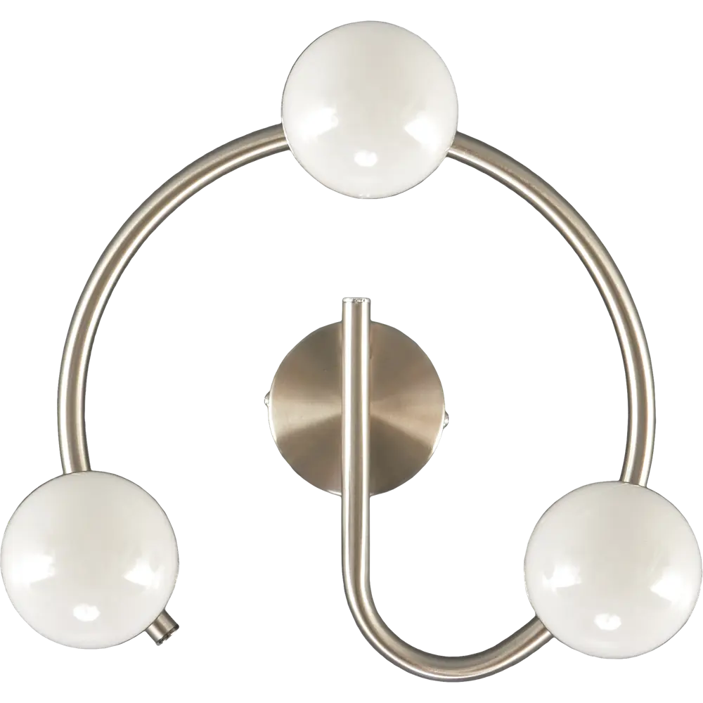 Спот светодиодный Globo 56201, 3x4.8 Вт, цвет матовый никель STLM-2094935 - Вид №2