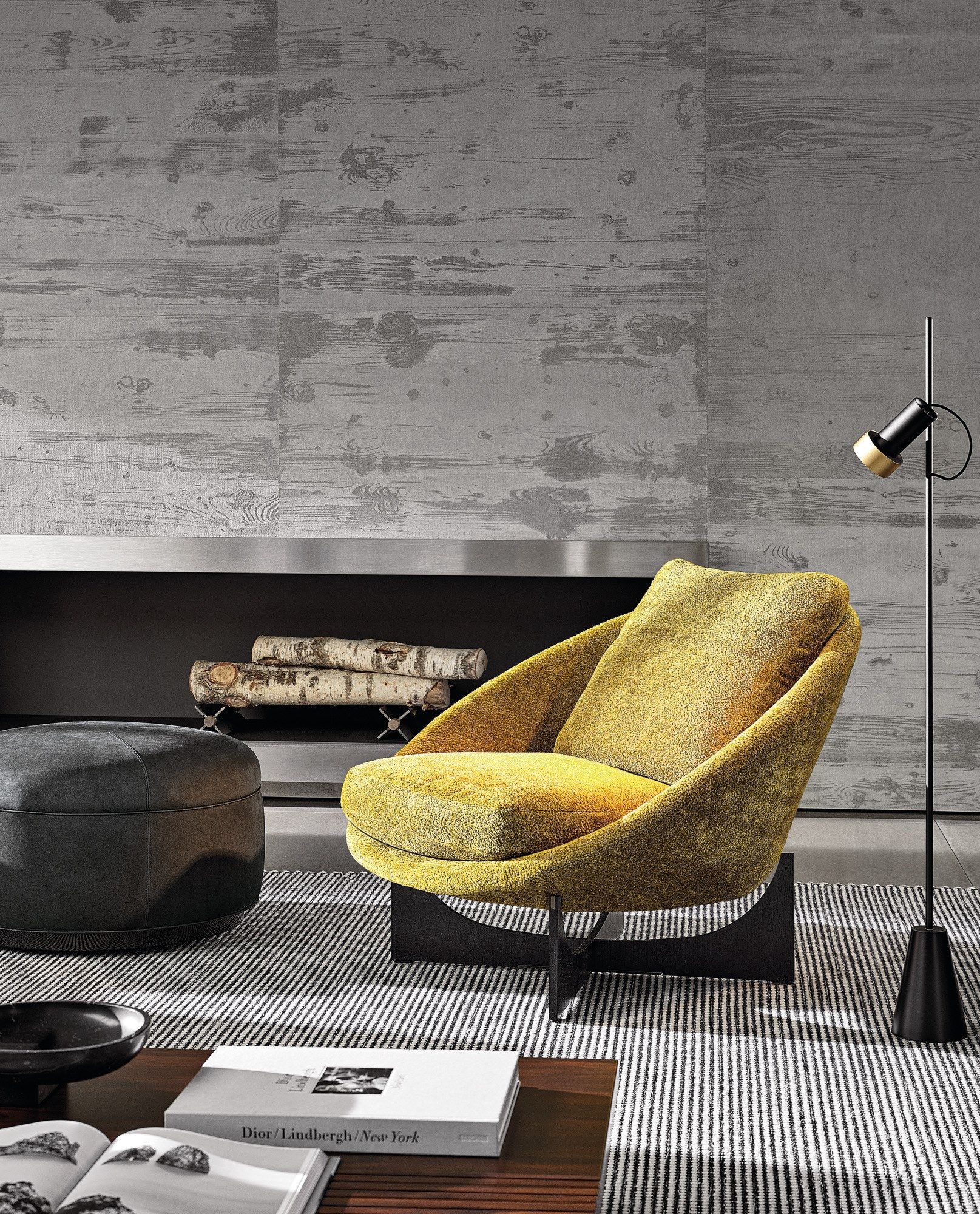 Тканевое кресло с подлокотниками Minotti Лидо ARCH-00133454 - Вид №2