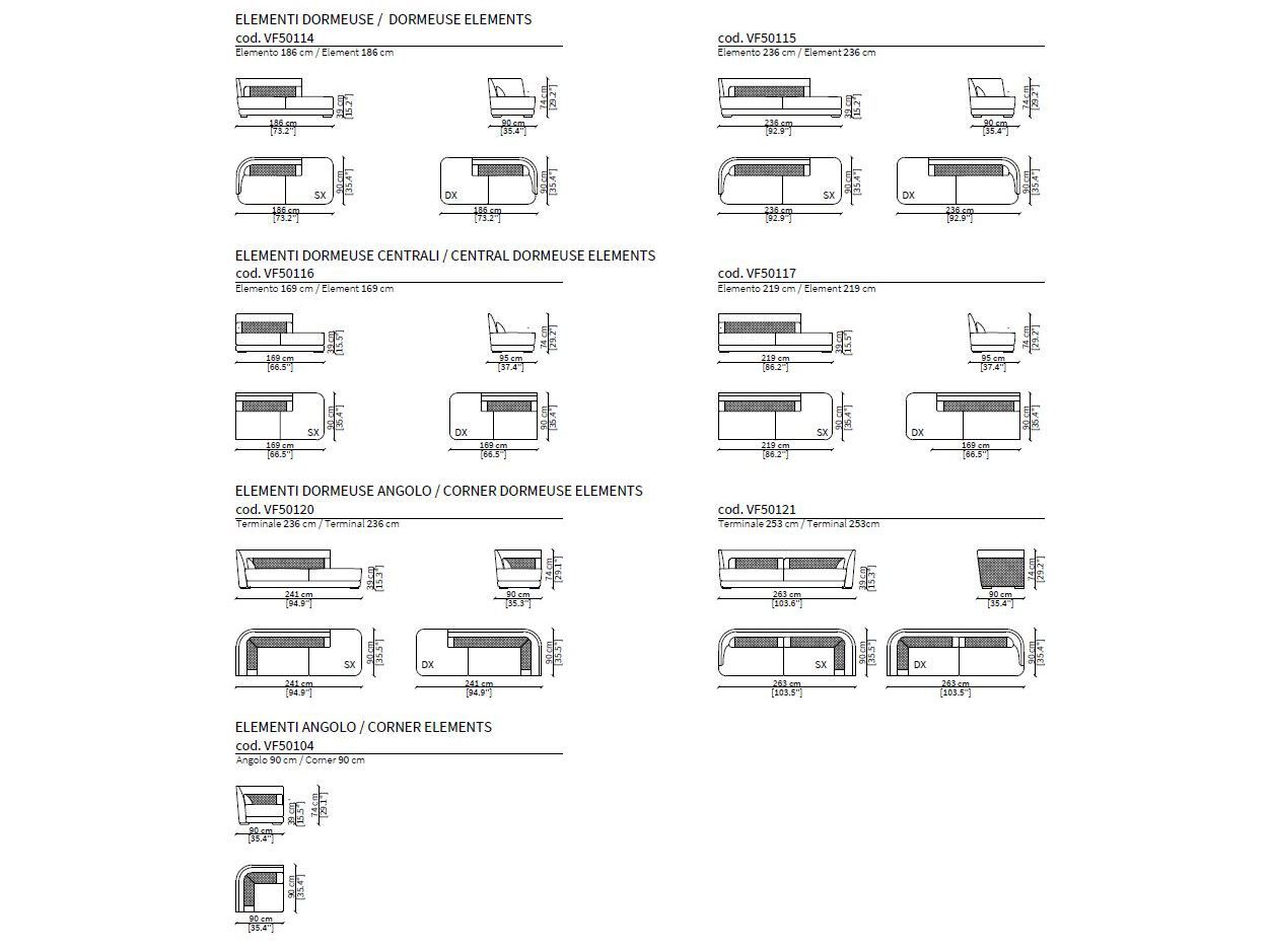 Ткань диван Vittoria Frigerio шпаргалки ARCH-00055654 - Вид №5