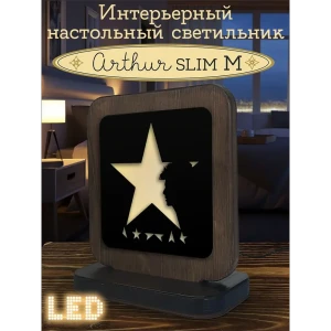 Ночник светодиодный Бруталити Nlight-sm-ann-100323-0016 Arthur slim m музыка david bowie - 9097 с выключателем