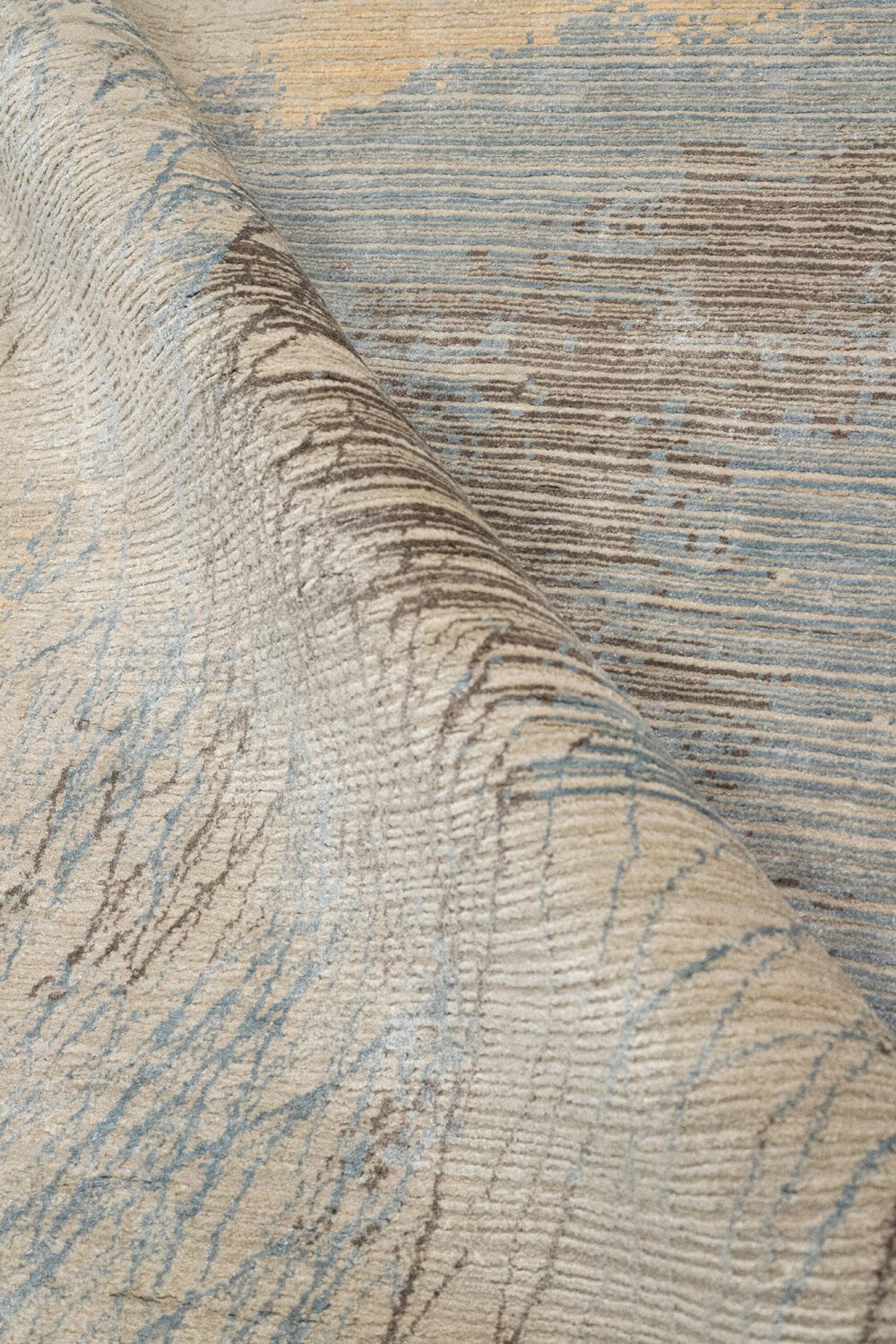 Прямоугольный ковер из бамбукового шелка и шерсти Edition Bougainville Inspiration ARCH-00133127 - Вид №1