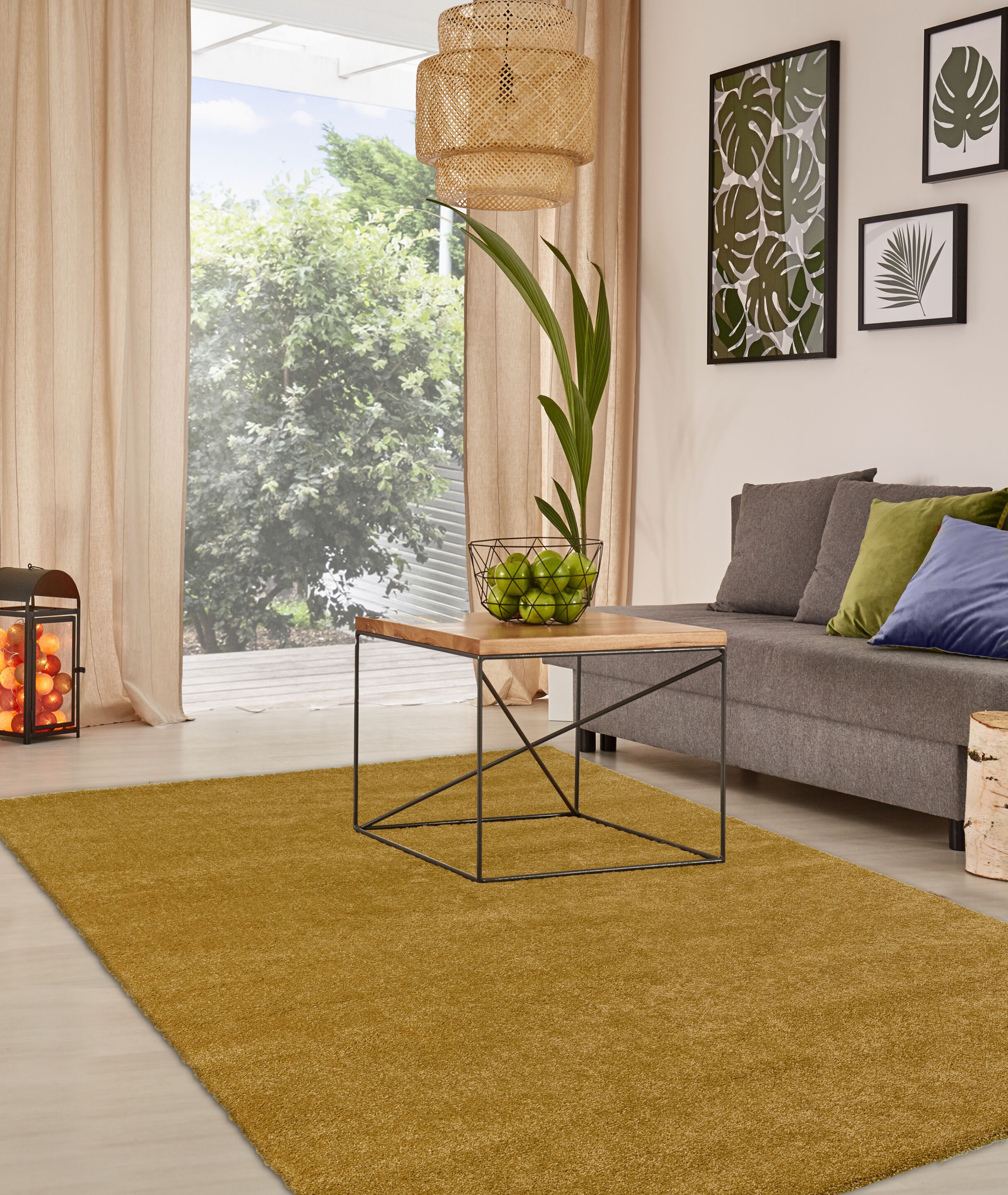 Сплошной цвет прямоугольный ковер Ademi Essential ARCH-00104908 - Вид №9