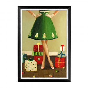526151416_18 Арт-постер "Рождественское платье" Object Desire