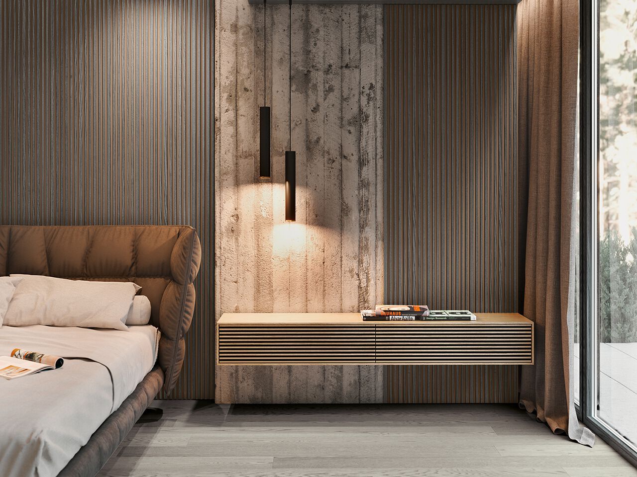 Облицовка / обшивка из предварительно сложенного дерева Corà PLISSÈ ARCH-00049848 - Вид №10