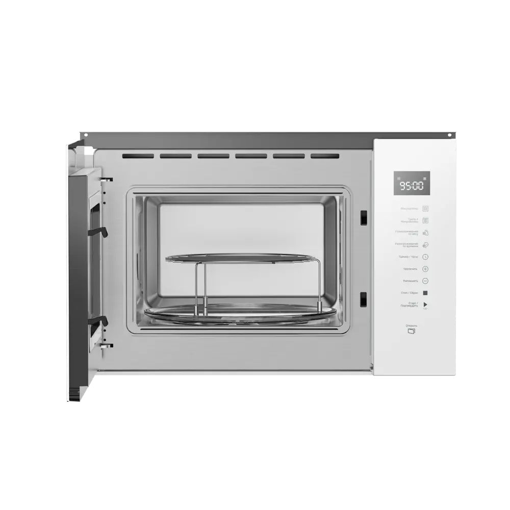 Микроволновая печь Hotpoint MF25G встраиваемая 25 л 59.4x33.3x38.7 см сенсорное управление цвет белый STLM-2076837 - Вид №5