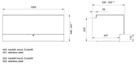 Санитарный модуль для умывальника CEADESIGN счеты ARCH-00027257 - Вид №2