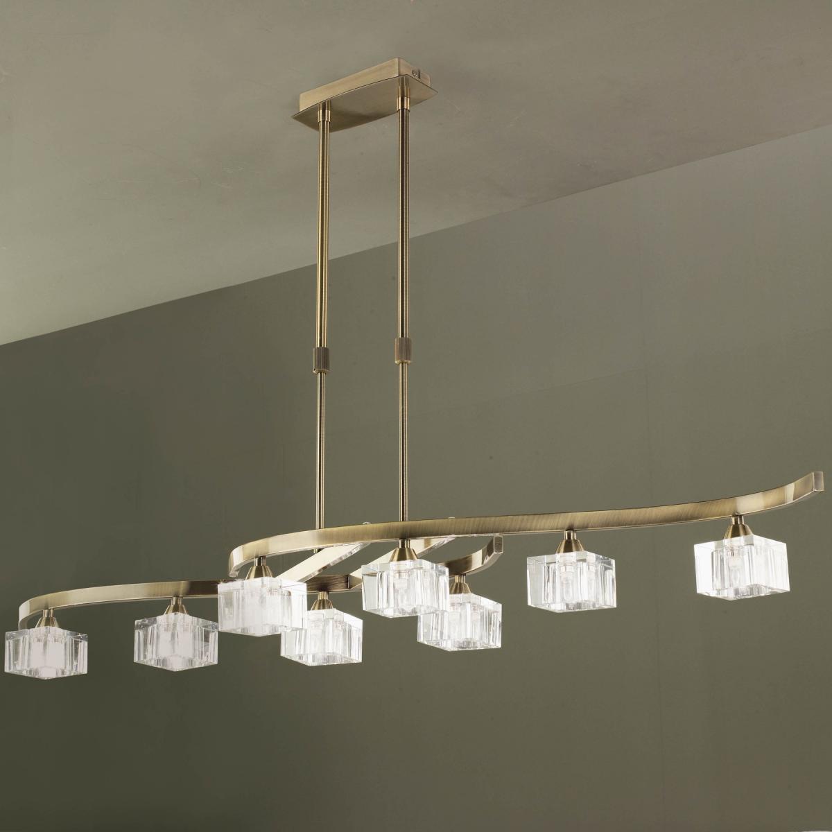 099673 Люстра подвесная MANTRA CUADRAX 1106 Mantra Cuadrax  - Вид №1