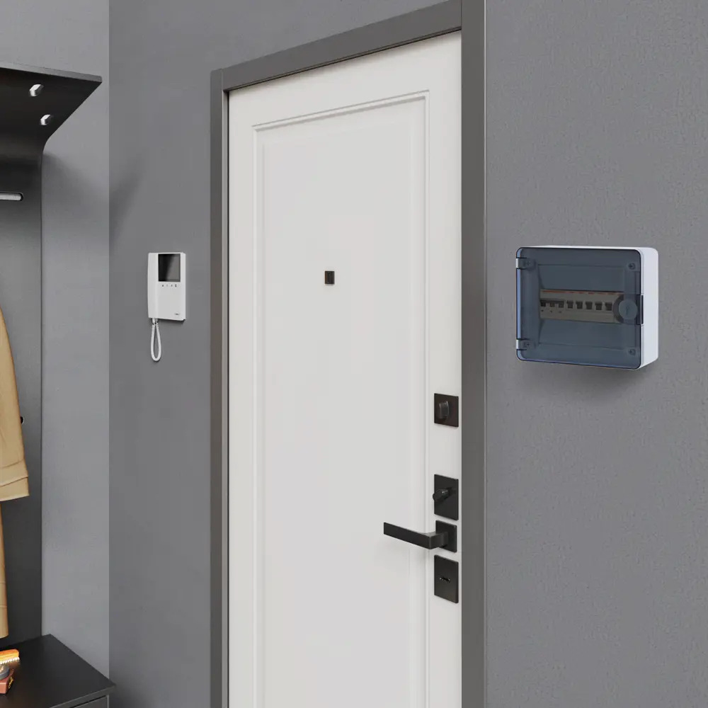 Щит распределительный навесной Hager Golf VS108TD 8 модулей IP40 пластик STLM-2148356 - Вид №2