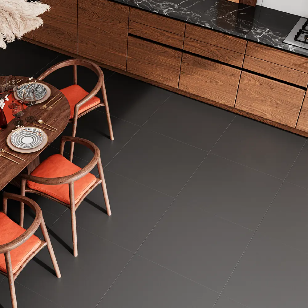 Керамогранит ALMA CERAMICA Twin черный матовый 60×60 см 87164932 STLM-0073421