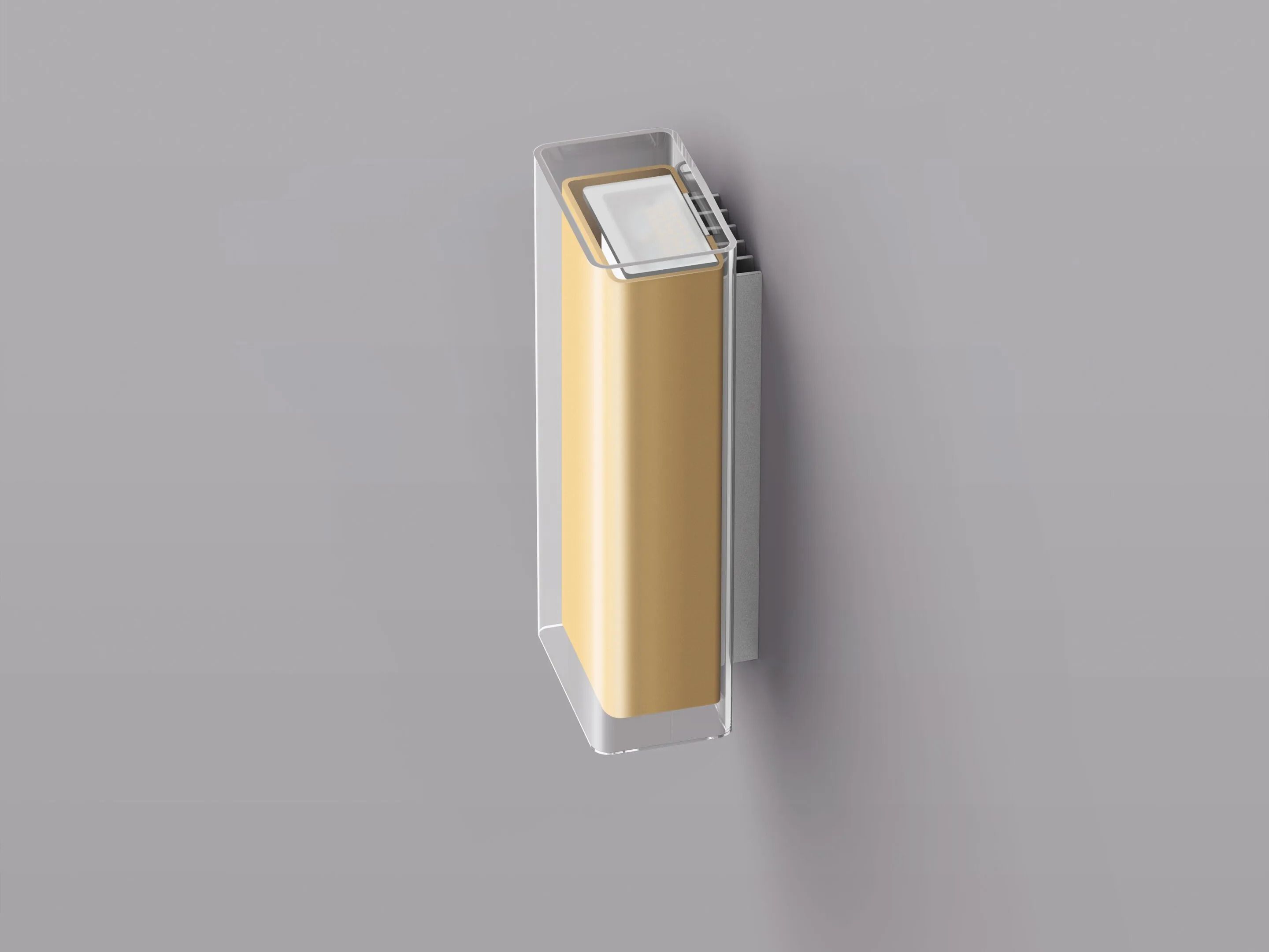 Алюминиевый и стеклянный светодиодный настенный светильник serien.lighting ROD ARCH-00043257 - Вид №14