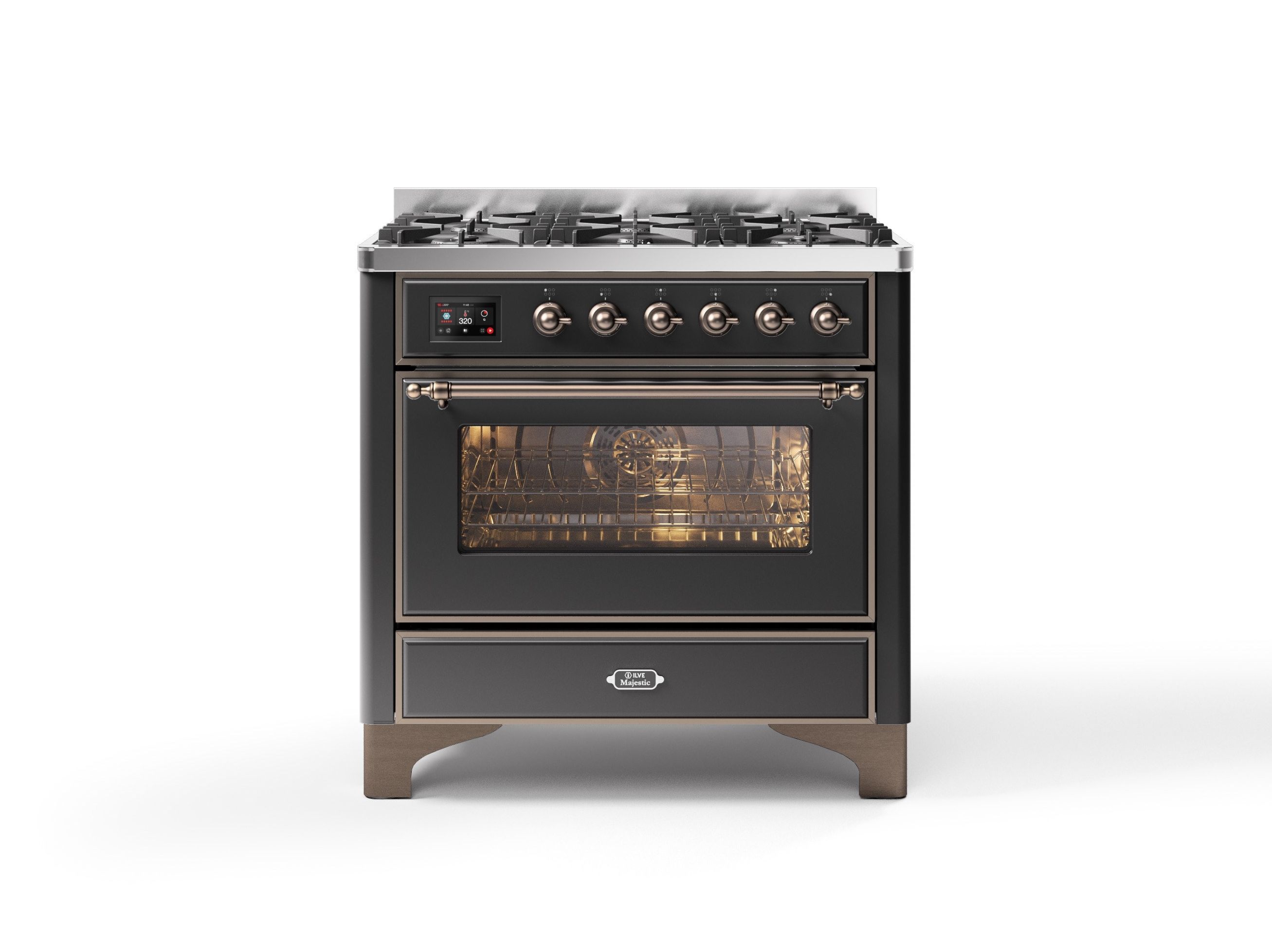Отдельно стоящая кухня из нержавеющей стали Ilve Majestic ARCH-00039320 - Вид №24
