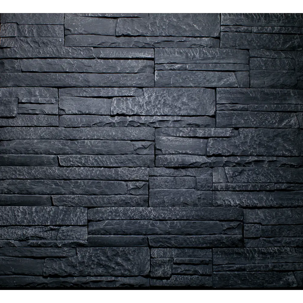 Камень искусственный Ramo Вестервальд слэйт темно-серый 1м² STLM-2165335