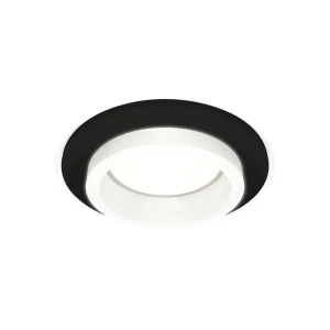 Комплект точечных светильников встраиваемых светодиодных Ambrella light Xc6513065 2 м² под отверстие 7 см цвет черный