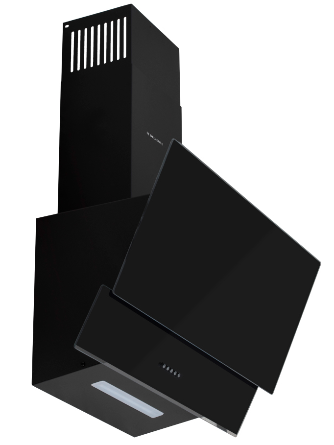 9057789 Вытяжка наклонная Delvento DLV61D черный/черный STDN-0071309 - Вид №3