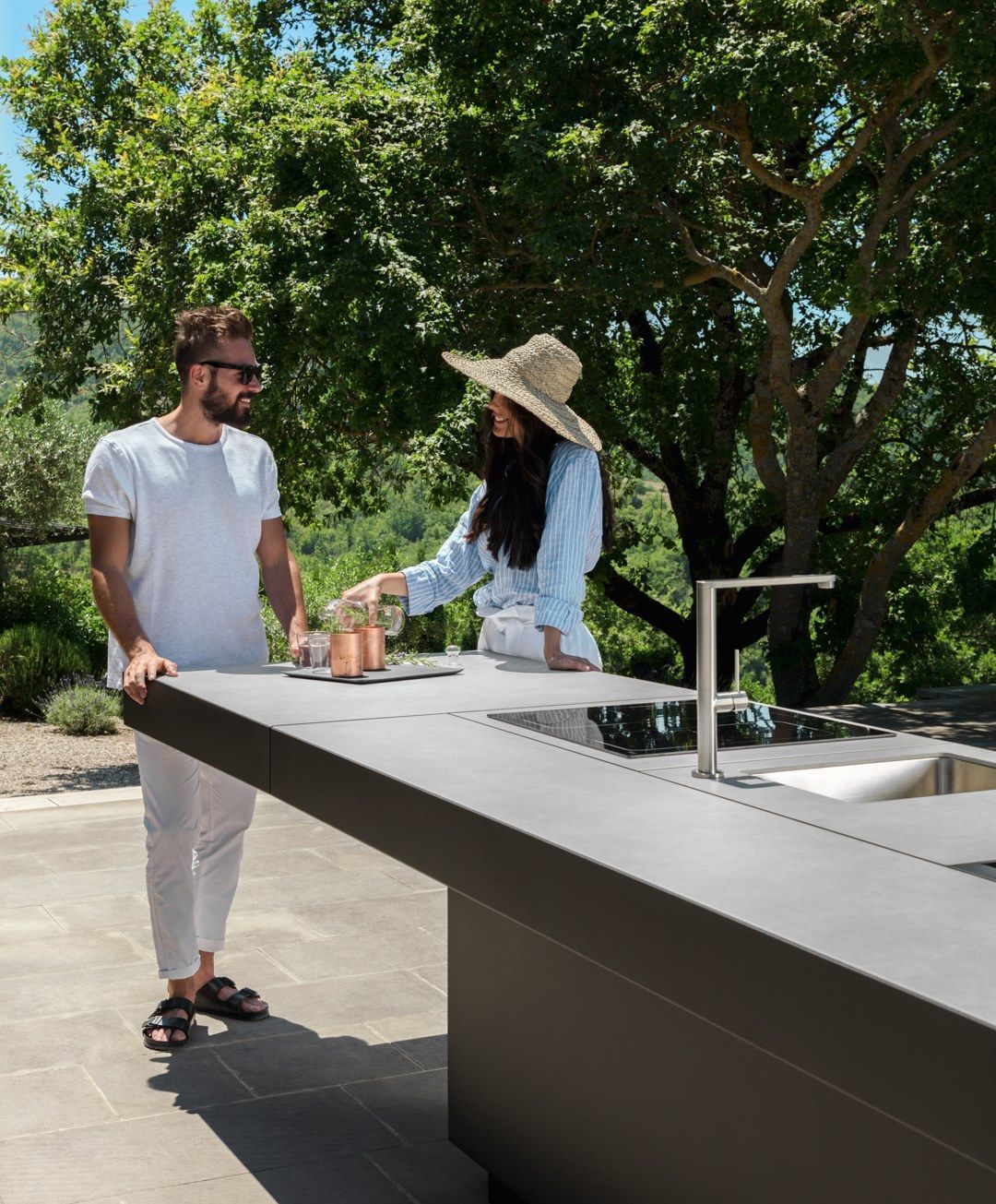 Металлическая наружная кухня Talenti TIKAL ARCH-00080846 - Вид №4