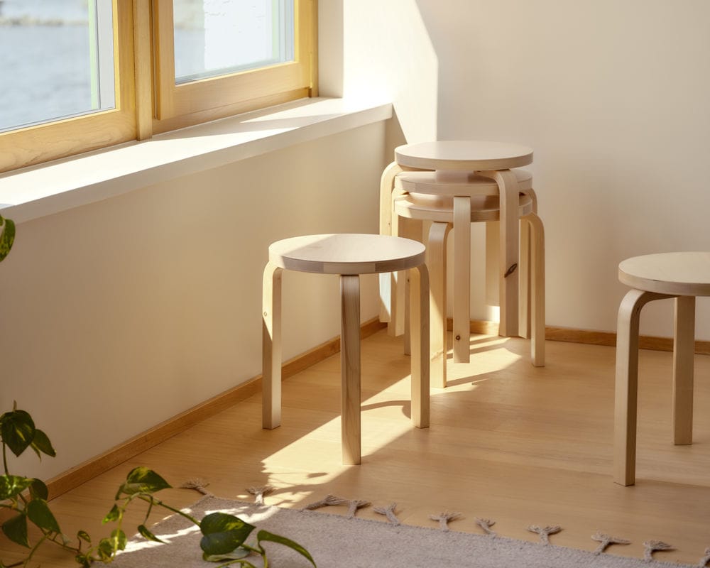 Деревянный штабелируемый стул Artek лес ARCH-00021386 - Вид №3