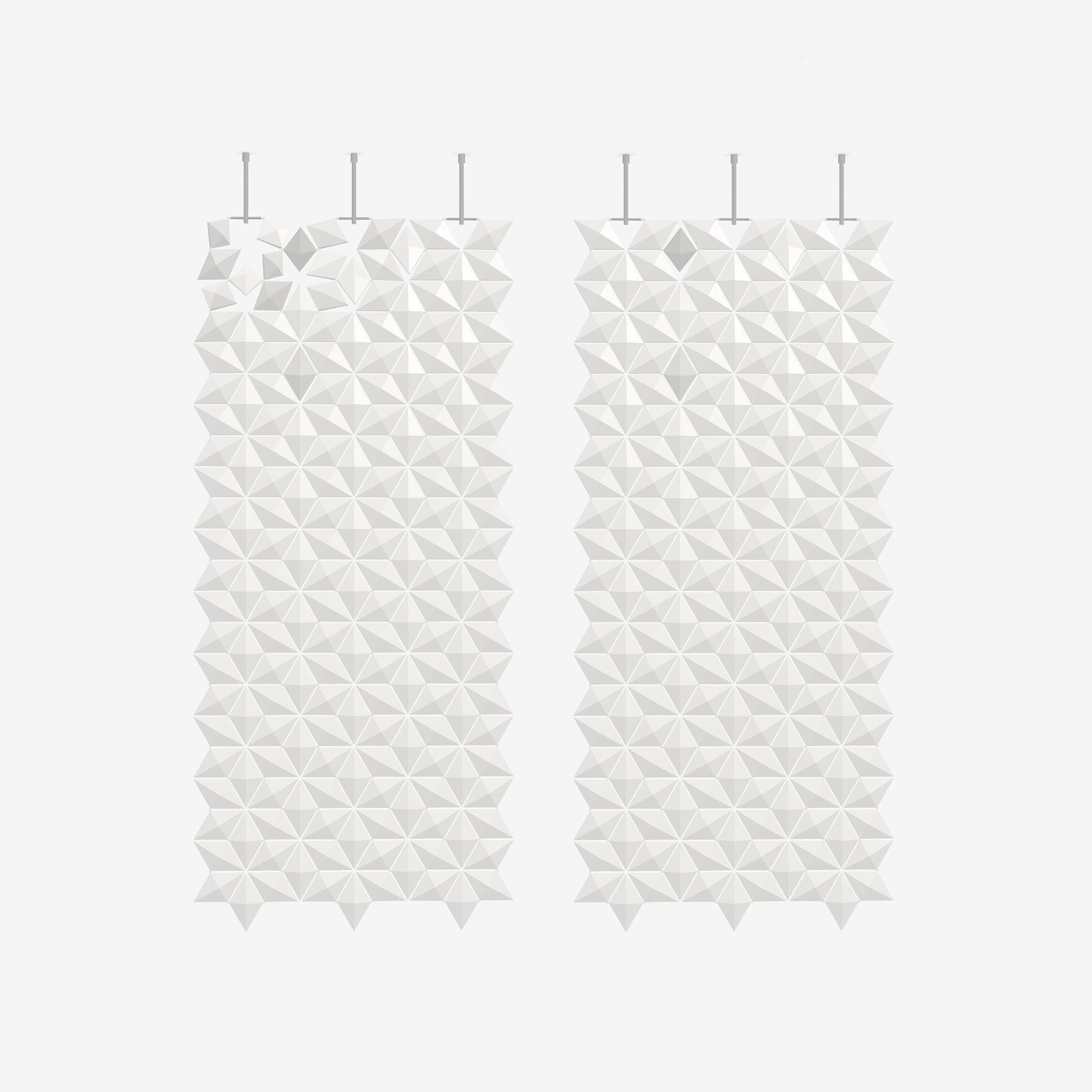 Подвесная перегородка bloomming FACET 102x226cm bianco ARCH-00098448 - Вид №2