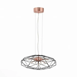 Подвесная светодиодная люстра ST Luce Galassia SL949.203.12 ST LUCE ДИЗАЙНЕРСКИЕ, GALASSIA RED GOLD 108714 Черный