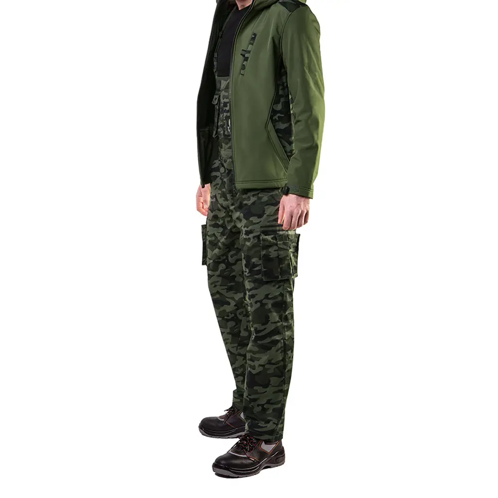 Полукомбинезон рабочий Neo Tools Камуфляж зеленый размер XXXL рост 190-193 STLM-2151240 - Вид №3