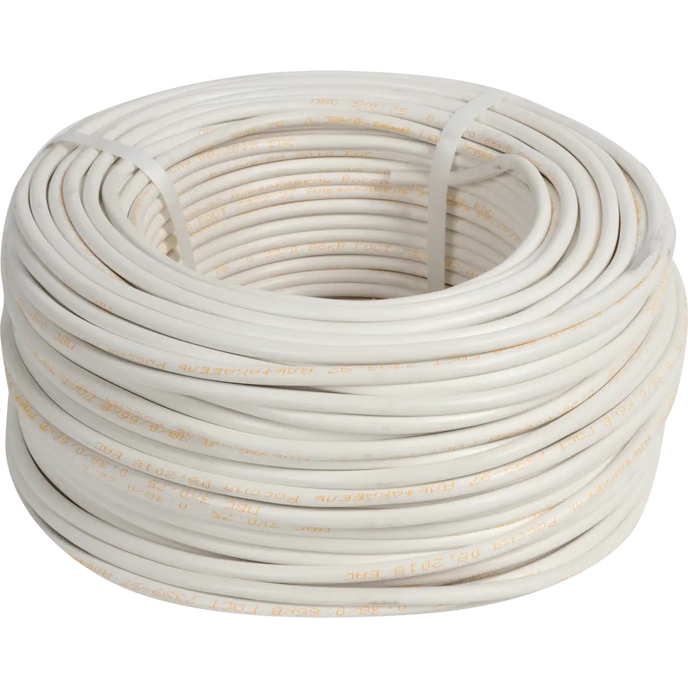 Провод Electraline ПВС 3х0.75, 100 м, ГОСТ 82034967 STLM-2125377  - Вид №1