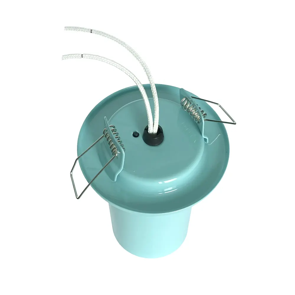 Спот поворотный встраиваемый Е51A.D55 1 лампа 2 м² цвет бирюза СВЕТКОМПЛЕКТ STLM-2048510 - Вид №3