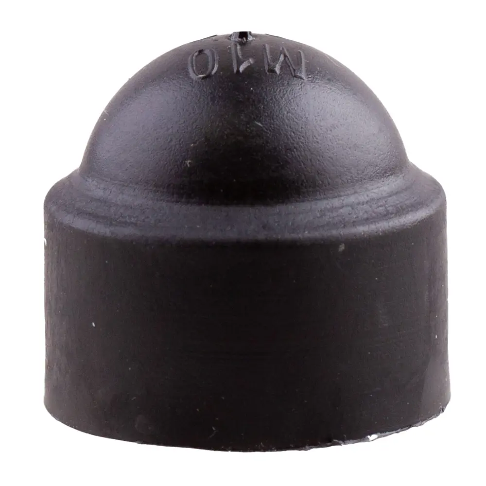 Заглушка на болт 10x19 мм цвет черный 4 шт. 89414140 STLM-2042631 Santreyd 
