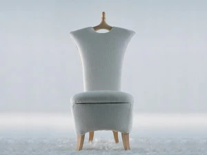 Giovannetti Кресло из ткани с вещевым ящиком