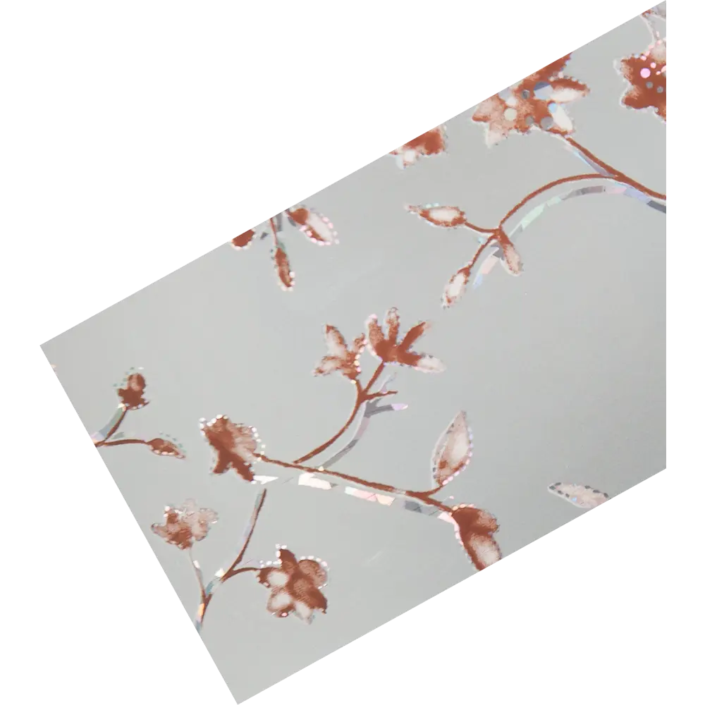 Бленда 1 м/п Элегия 7 см пластик цвет хром DOMLEGRAND STLM-2170192