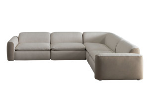 Угловой диван из ткани