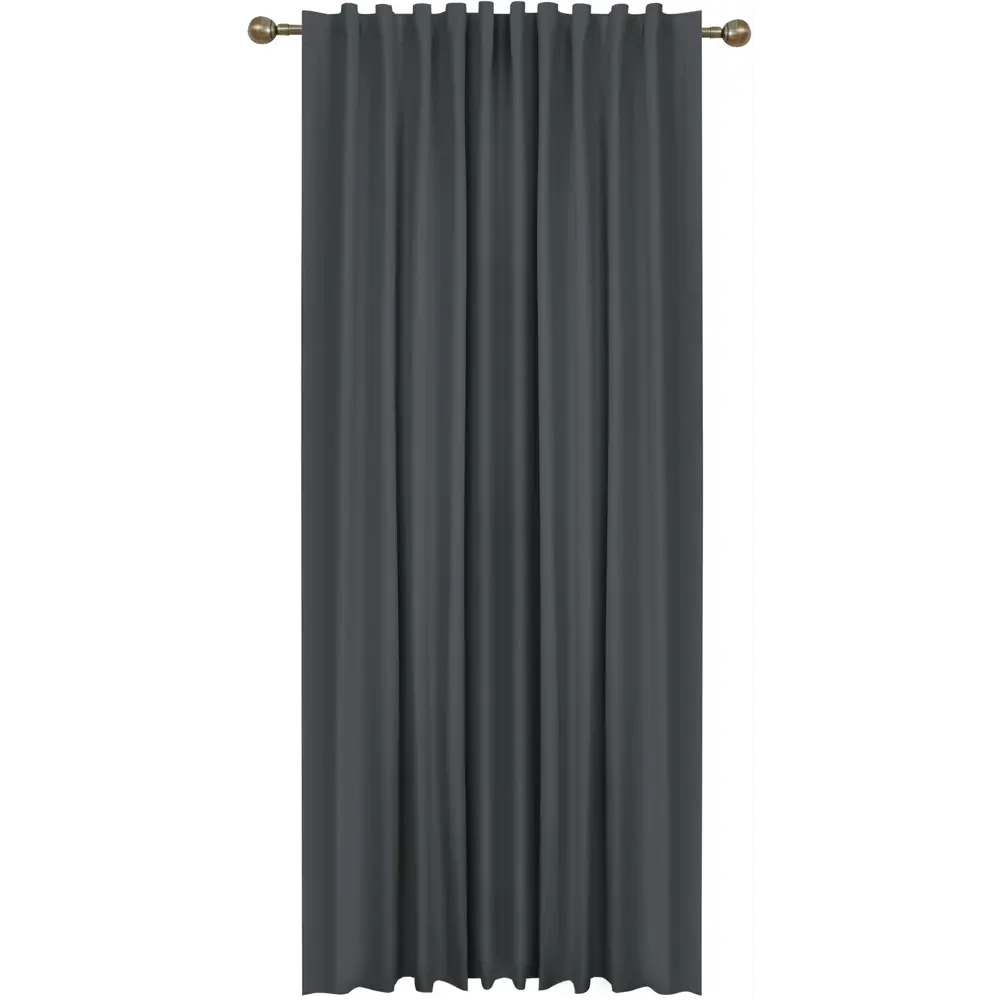 KREAFORTA Luce — затемняющая штора на ленте с эффектом блэкаут, серый 210х280 см 89405467 STLM-1568597 - Вид №1