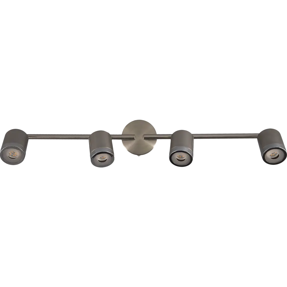 Спот светодиодный Globo 56958, 4x5 Вт, цвет матовый никель STLM-2103773 - Вид №1