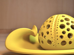 Матовая глазурованная керамическая подставка