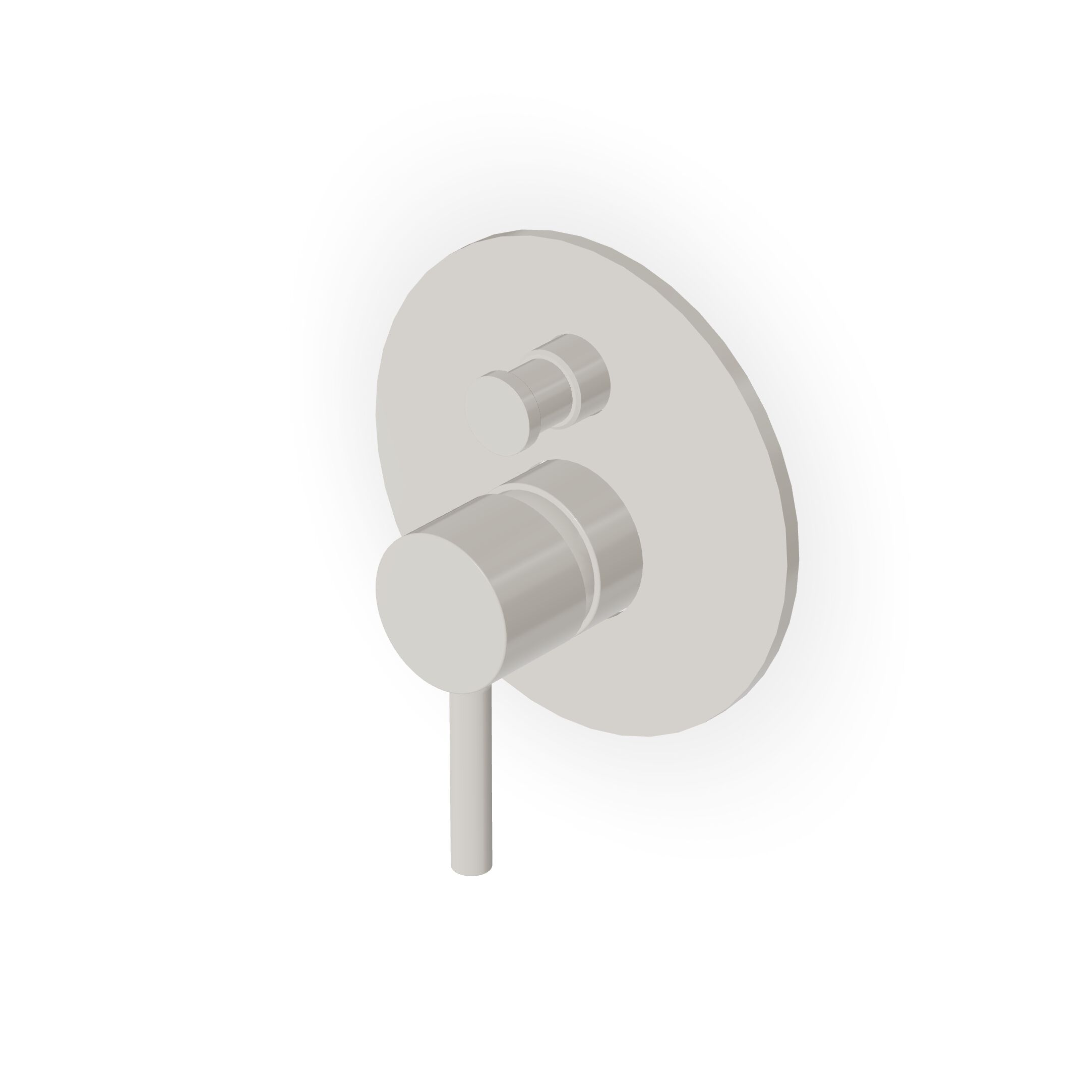 Однорычажный настенный смеситель для ванны / душа с переключателем Zucchetti Pan S ARCH-00086458 - Вид №5