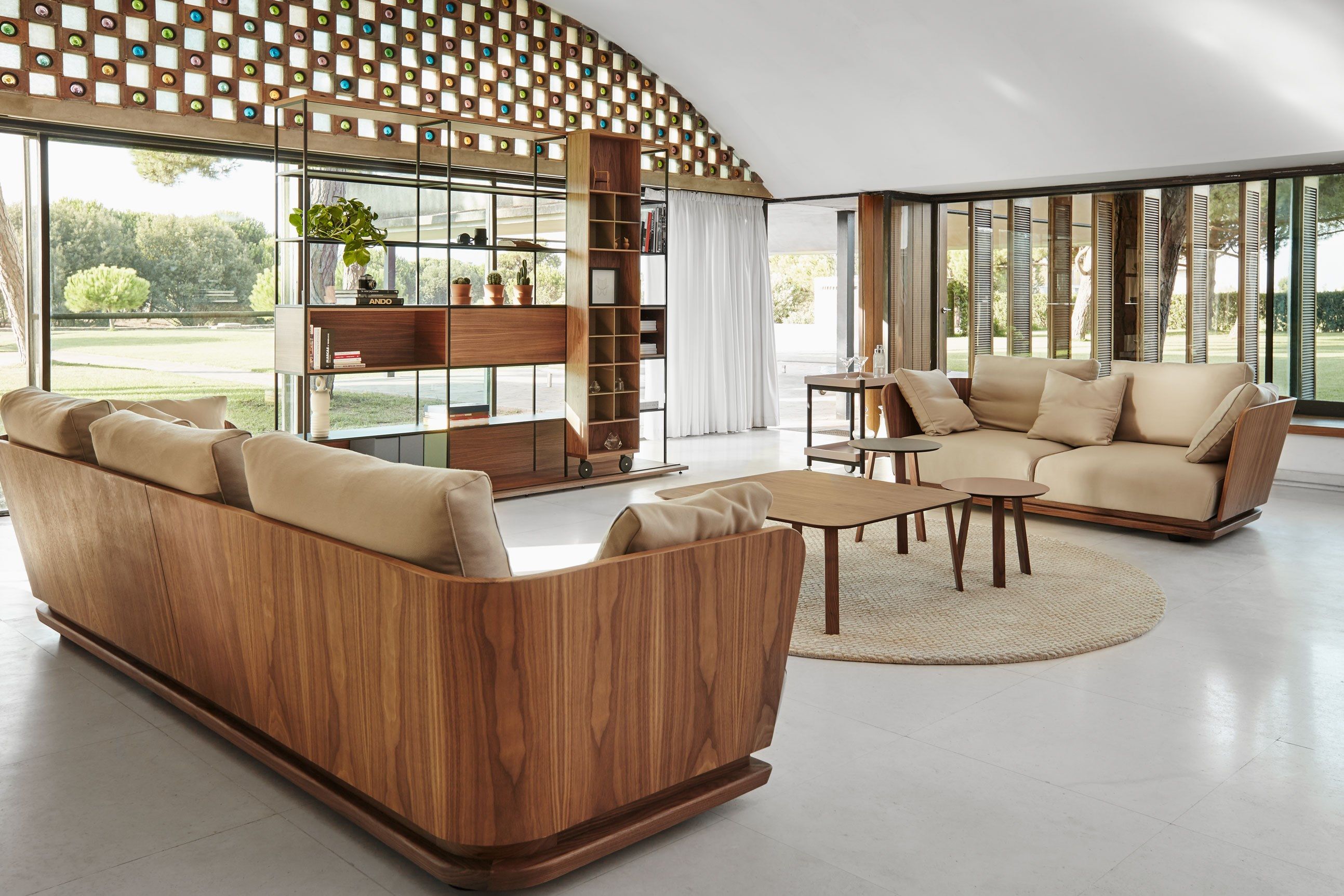 3-местный тканевый диван Punt Amor Cortese ARCH-00031696 - Вид №3