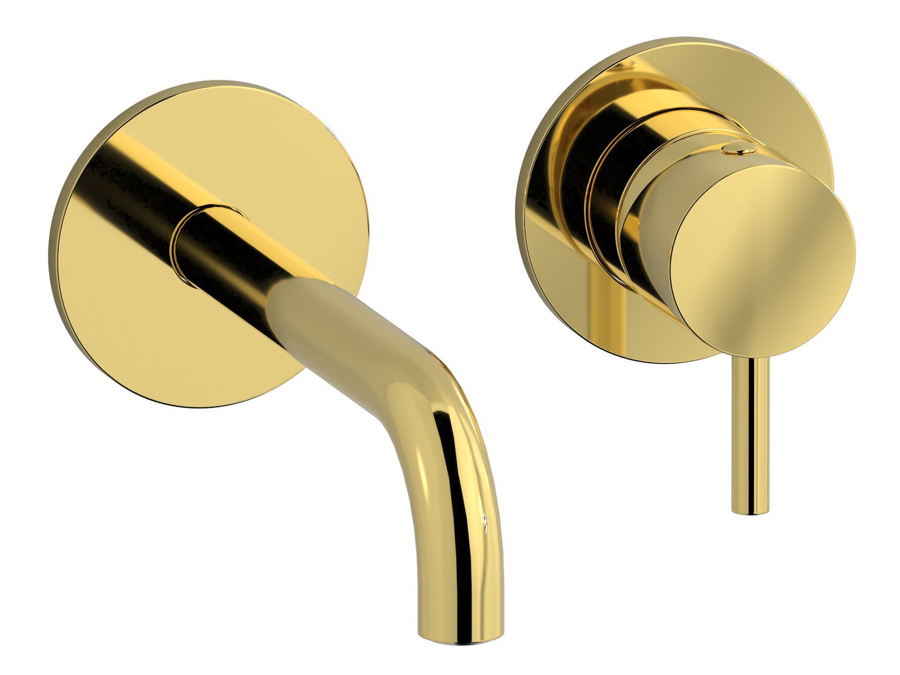 Смеситель для раковины с 2 отверстиями и автоматическим сливом IB Milano Torino ARCH-00001265