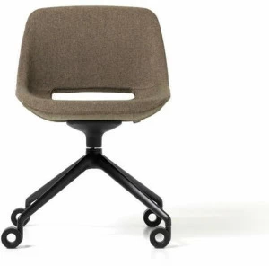 Diemme Офисное кресло из ткани с 4-мя спицами на колесиках Clea