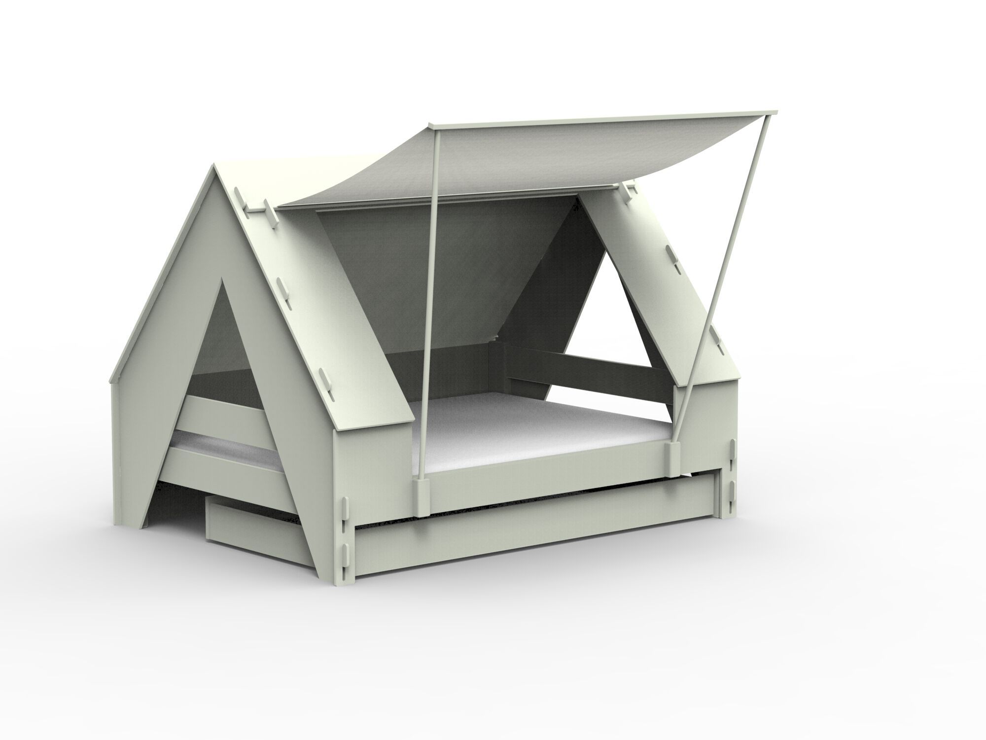 Кровать для занавесок из МДФ Mathy by Bols палатка ARCH-00063792 - Вид №61