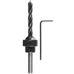 Сверло по дереву KWB 5131-03, с зенкером и ограничителем глубины сверления, 3x60 мм