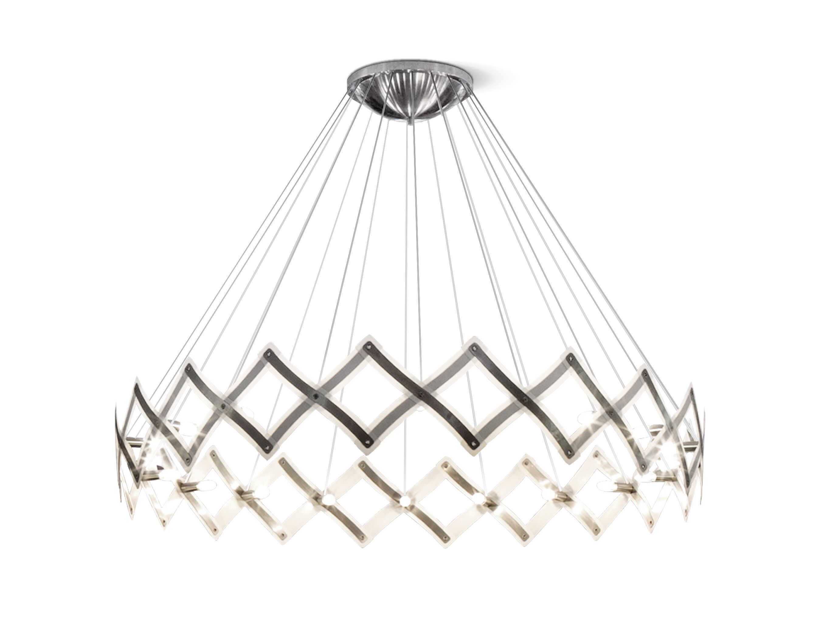 Светодиодный подвесной светильник из нержавеющей стали serien.lighting ZOOM ARCH-00139646