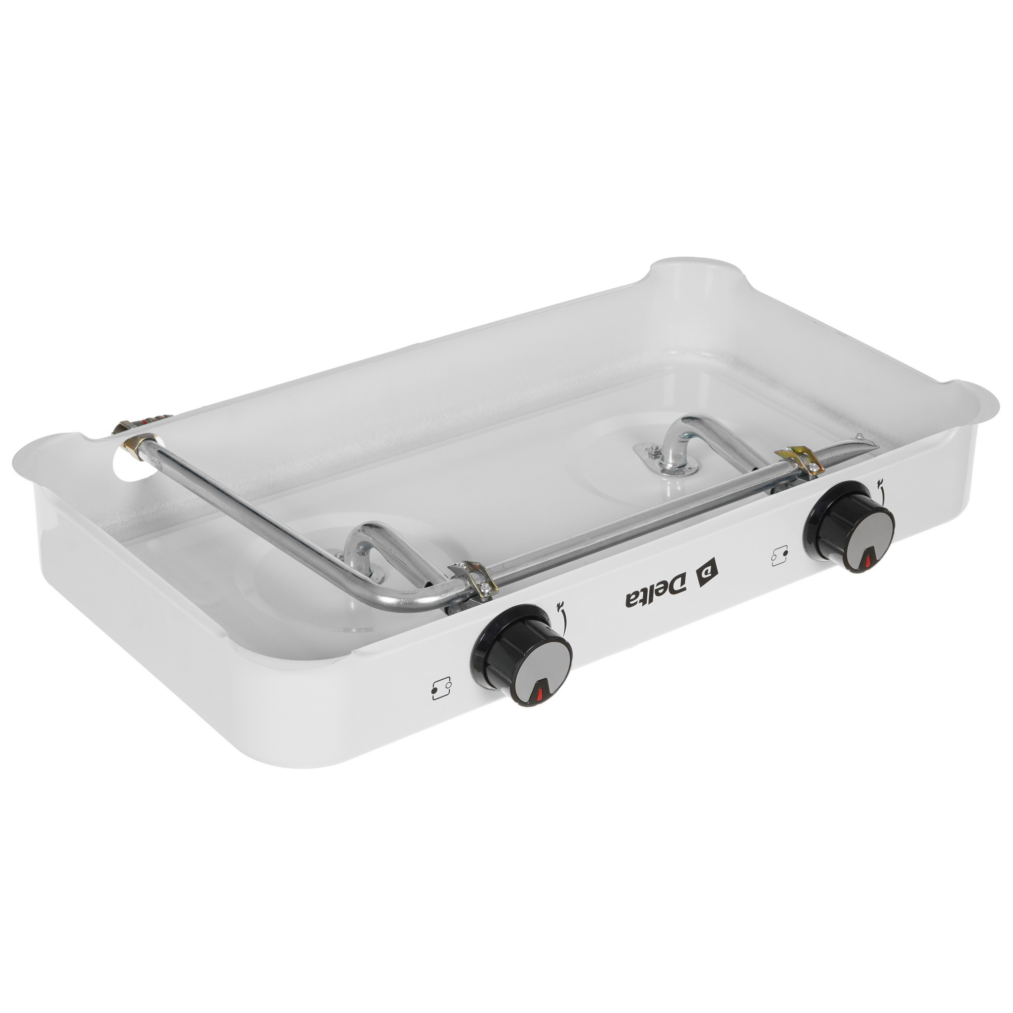 5349437 Газовая плитка DELTA D-2206 белый STDN-0044512 - Вид №3