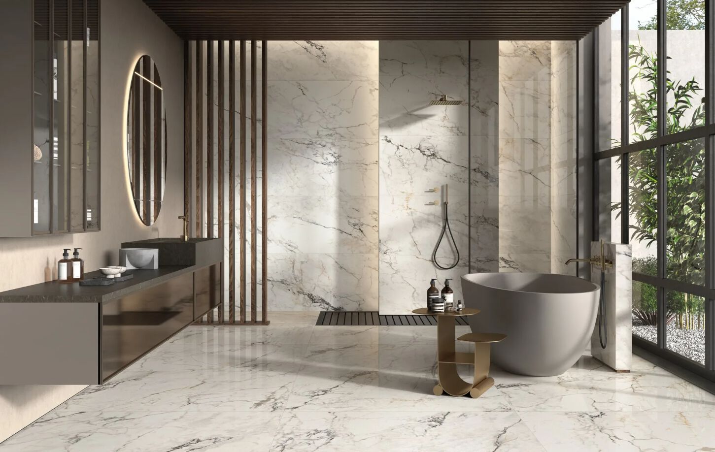 Пол / напольное покрытие из керамогранита с мраморным эффектом LaFaenza AESTHETICA ARCH-00073594 - Вид №46