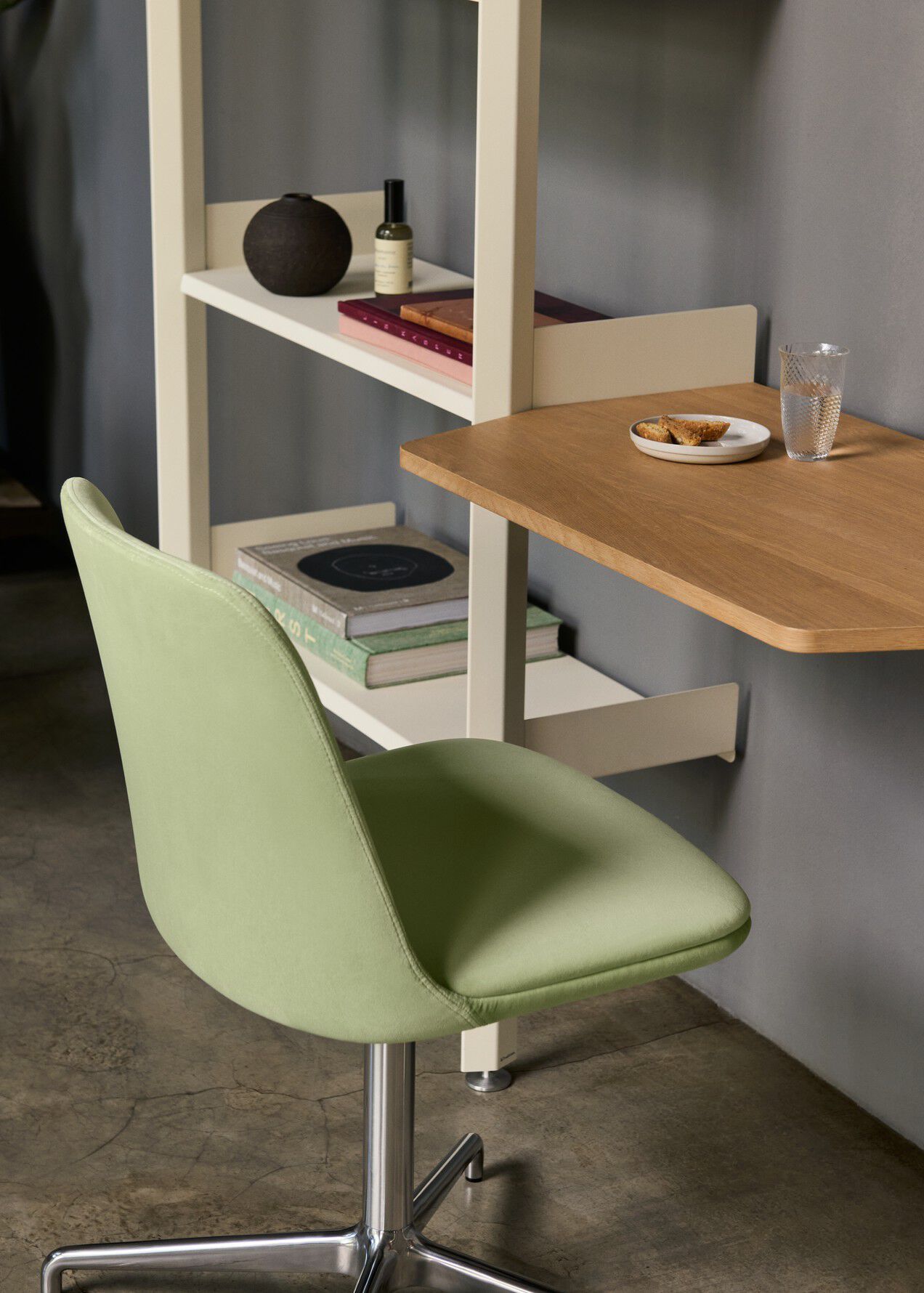 Модульная стальная стена с порошковым покрытием с письменным столом &Tradition Rombe ARCH-00101003 - Вид №5