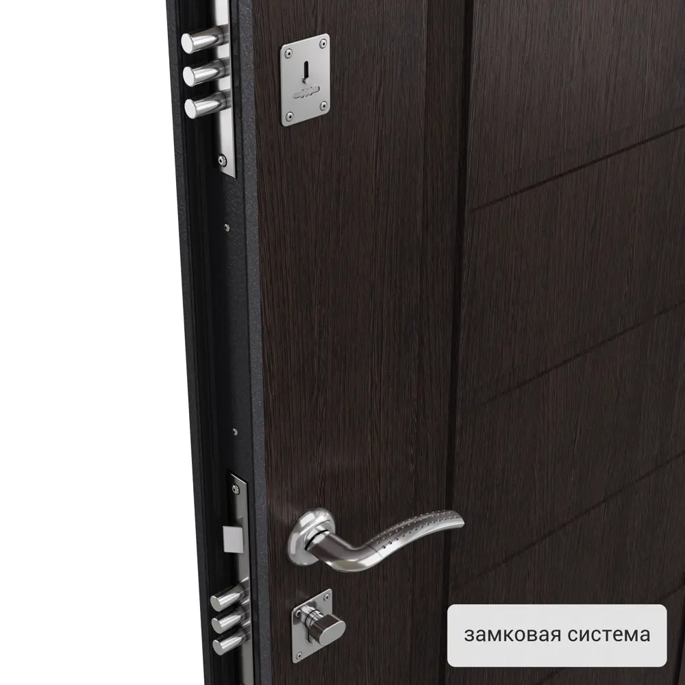 Дверь входная металлическая 95x205 см правая цвет альта дуб TOREX STLM-2035587 - Вид №2