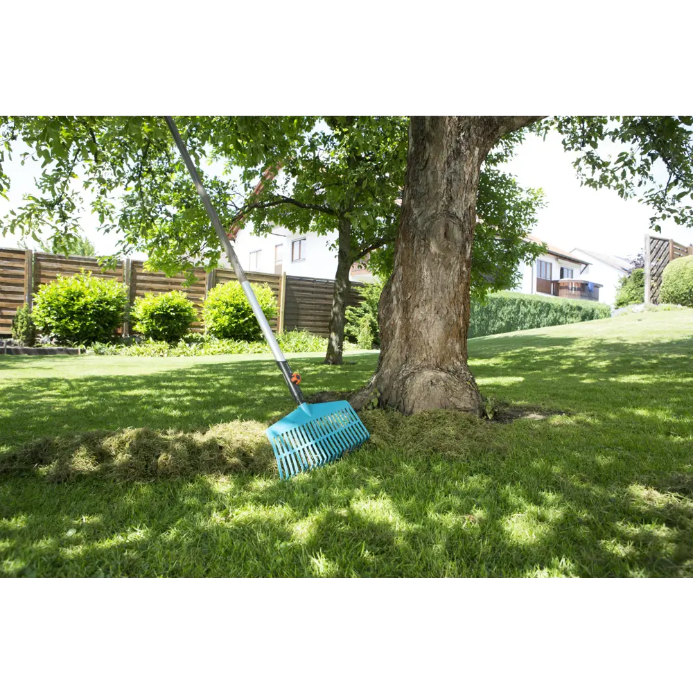 Грабли для газонов Gardena Combisystem 22 зуба 151 см пластик с черенком STLM-2018863 - Вид №4
