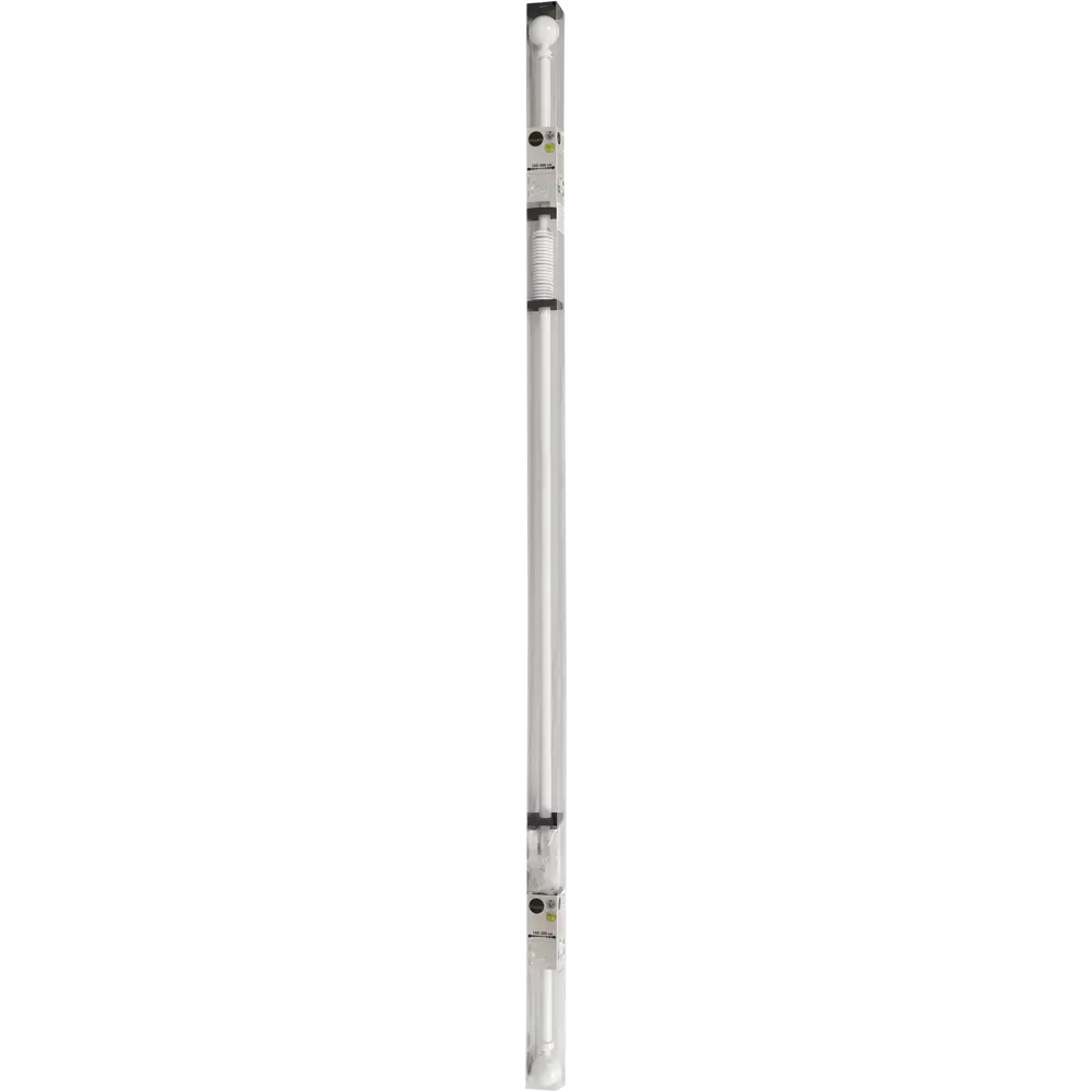 Карниз однорядный раздвижной Inspire Шар 160-300 см цвет белый STLM-2179430 - Вид №7