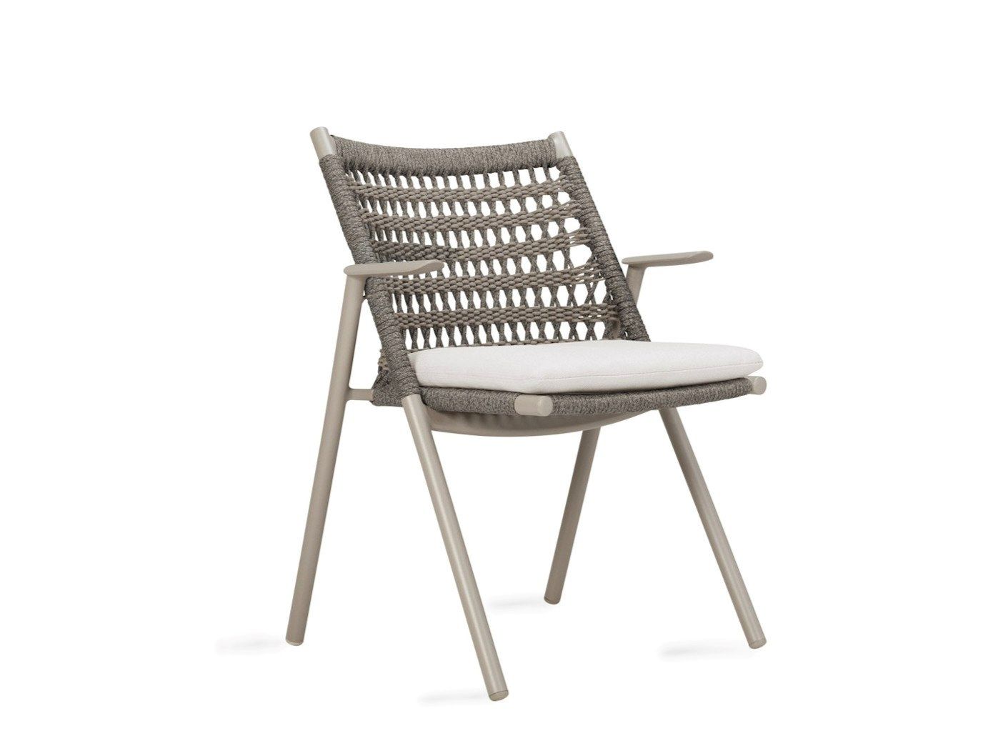 Стул из морской веревки с подлокотниками JANUS et Cie Anatra ARCH-00120494 - Вид №11