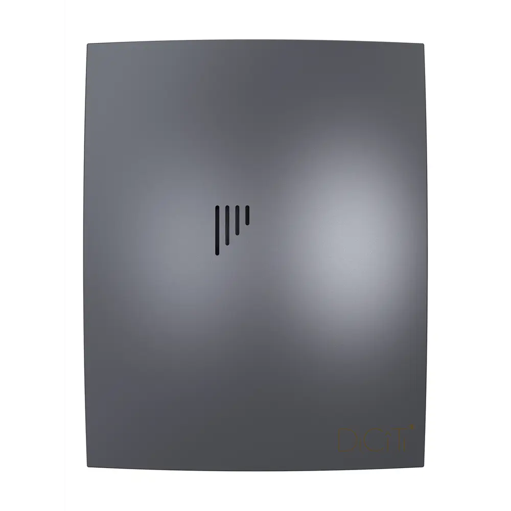 Вентилятор осевой вытяжной Diciti Breeze D125 мм 30 дБ 165 м3/ч обратный клапан цвет серый STLM-2005167 - Вид №3