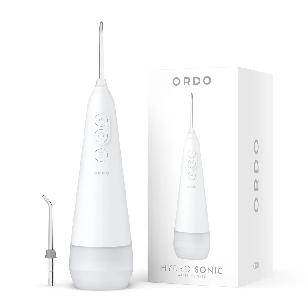 Ирригатор для полости рта и зубов портативный ORDO Hydro Sonic Water Flosser HSWF01 белый