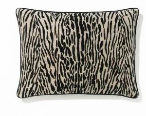 Élitis Прямоугольная подушка из льна со съемным чехлом Tiger