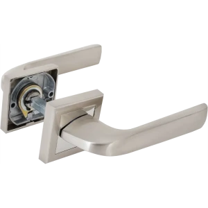 Дверные ручки Edson EDS-12-30, без запирания, комплект, цвет хром